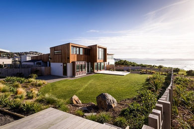 Photo of a contemporary exterior in Wellington.