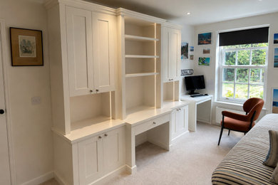 Example of a classic bedroom design in Cambridgeshire