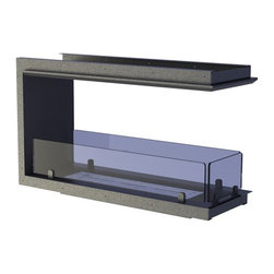3 Seiten offen einbaukamin nach Ma&szlig; - Indoor Fireplaces
