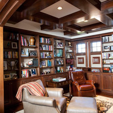 a lakehouse office