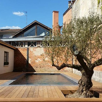 Piscine sur les boulevards
