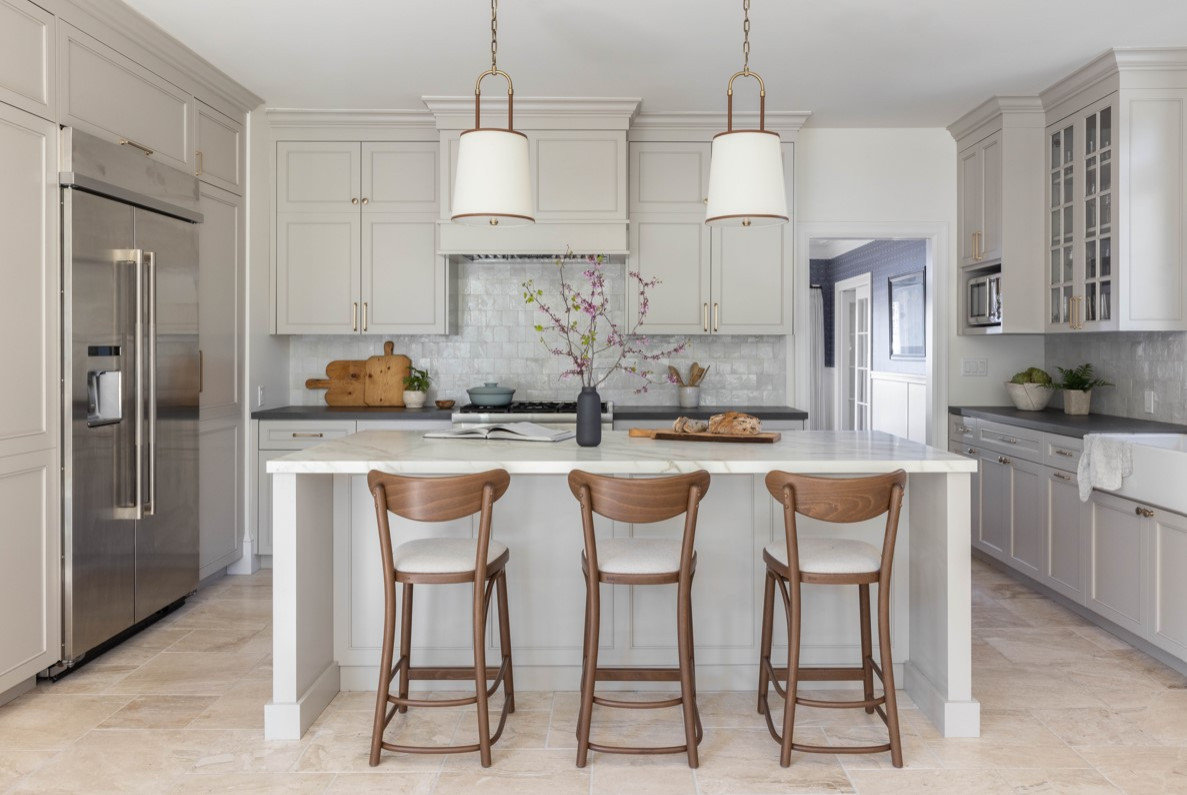 Comfortably Classic Family Kitchen