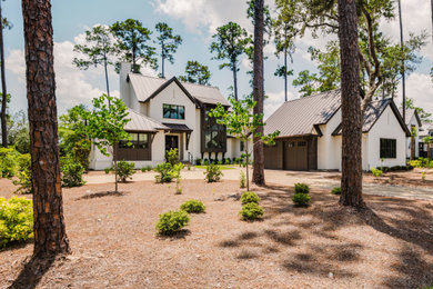 Transitional exterior home idea in Other
