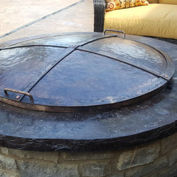 Large Copper and Bronze Fire Pit Lid - Products