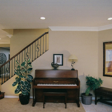 AFTER - High Ceiling At Staircase