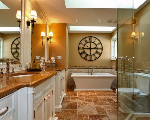 Image result for clock in bathroom