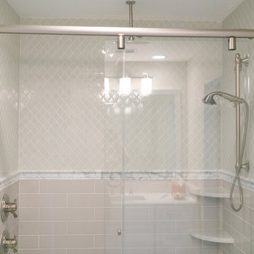 Child's Bathroom Remodel with Barn Door