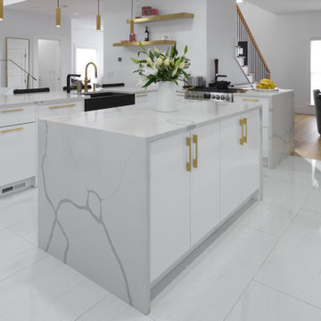 Wiley Bridge Road Kitchen & Half Bath