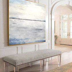 "True Blue Hints" - Paintings