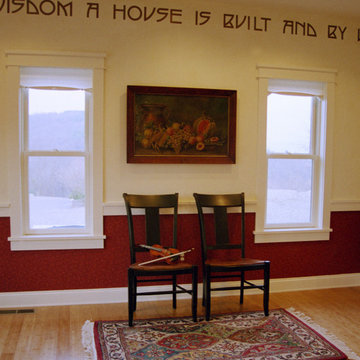 Arts & Crafts Mountain Residence