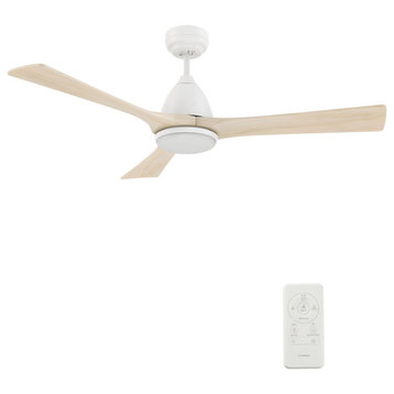 CARRO Cadiz 52'' Smart Ceiling Fan With Remote and Light Works With Alexa Siri