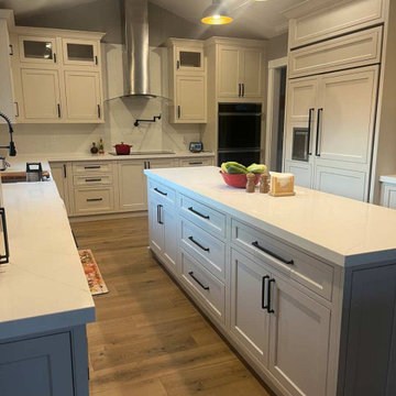 Transitional Mushroom Kitchen Renovation in Danville, CA
