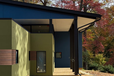 Example of a trendy exterior home design in DC Metro