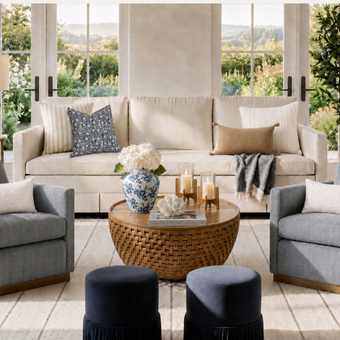 Coastal Living Room Decor for a Warm, Relaxed Beach House Feel