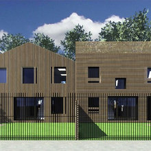 Construction de 2 maisons en ossature bois à Enghien les Bains