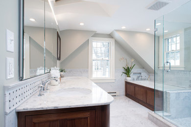 Inspiration for a bathroom remodel in Boston