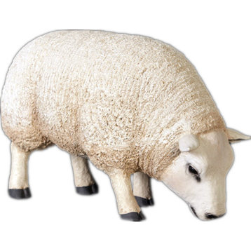 Life Size Sheep With Head Down