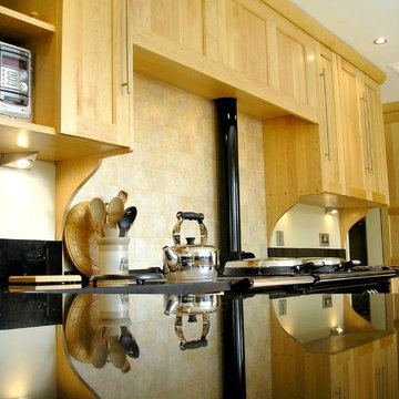 Contemporary Maple Kitchen