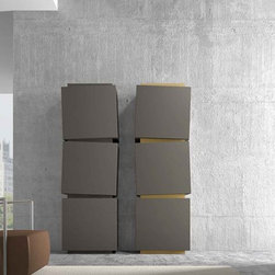 Flow Vertical Sideboard, Presotto Italy - Buffets And Sideboards
