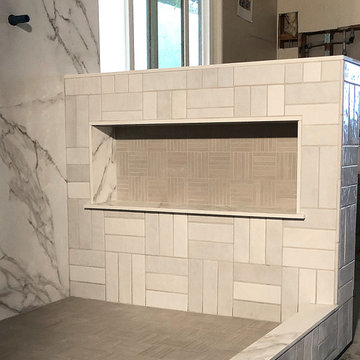 Niches: Basket Weave, Neolith Slab Trim