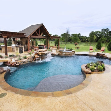 Freeform Pool Designs McKinney, Frisco, Dallas