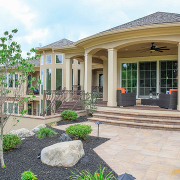 Custom Home | A Contemporary Mediterranean Ranch with Extraordinary Terrace Leve
