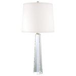 Hudson Valley - Hudson Valley Taylor 1-Light Bedside Table Lamp With Polished Nickel L885-PN-WS - *Finish: Polished Nickel