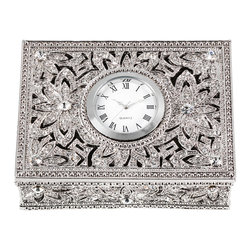 Windsor Desk Clock Box - Desk And Mantel Clocks