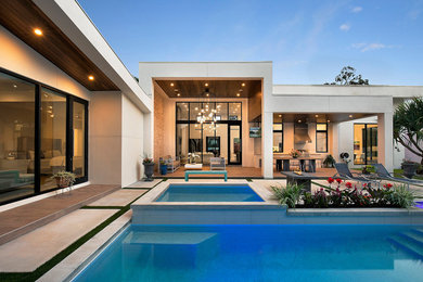 Modern home in Tampa.