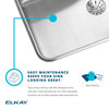 ELUHAD161650 Lustertone Classic Stainless Steel 18-1/2" Undermount ADA Sink