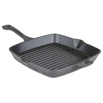 Cast Iron 11" Square Grill Pan