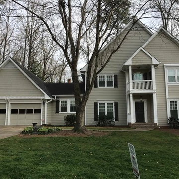 James Hardie Colonial Smooth siding project