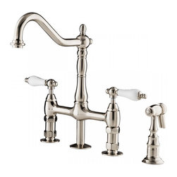 Bridge Style Kitchen Faucet - Kitchen Faucets