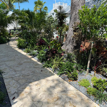 Tropical Walkway & Landscape Design in Key West