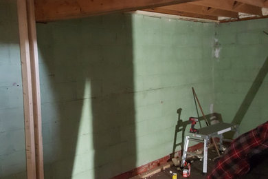 Example of a classic basement design in Toronto