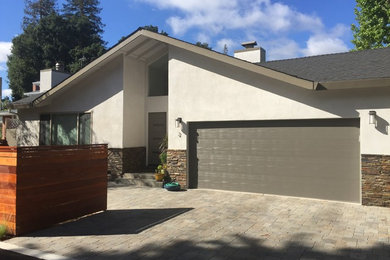 Inspiration for a contemporary exterior home remodel in San Francisco