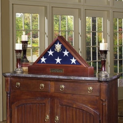 Burial Display case for flag - Products