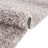 Madison Park Soft Plush Shag Area Rug, Gray, 6'x9'