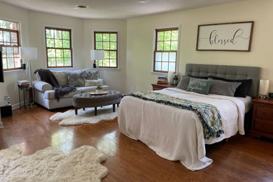Example of a trendy bedroom design in Other