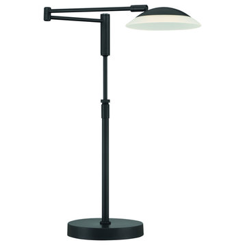 Arnsberg 572310135 LED Table Lamp Meran Turbo Museum Black