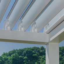 Louver panels for pergolas