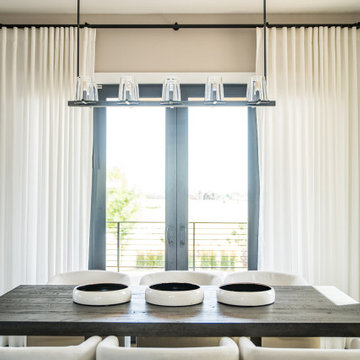 Roller Shades, Cornices and Drapery
