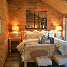 Log Home Guest Room