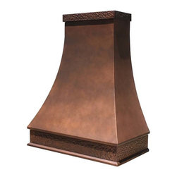 Copper Range Hood | Falkner | Vogler - Range Hoods And Vents