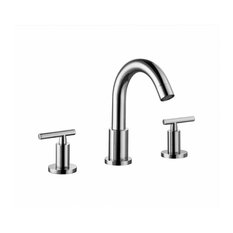 3 Hole Bathroom Sink Faucets Houzz Dawn 3 Hole 2 Handle Faucet Pull Up Drain With Lift