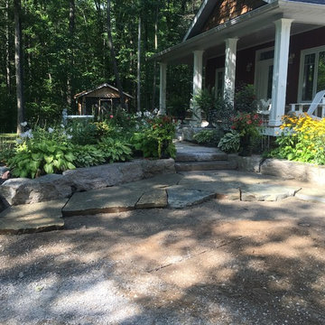 Flagstone Walkway