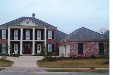Inspiration for a timeless exterior home remodel in New Orleans