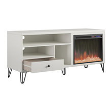 fireplace tv console