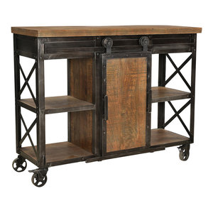 Industrial Farmhouse Sideboard Industrial Buffets And