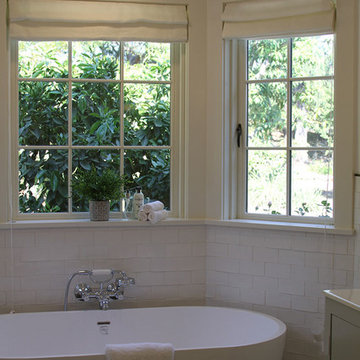 Transitional Cottage Addition and Remodel, Pool and landscape Palo Alto